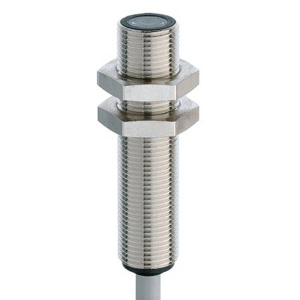 Contrinex LLS-1120-200, Standard Through beam M12 10000 mm Chrome plated brass No LED, red 660 nm, P/n: 620-200-242