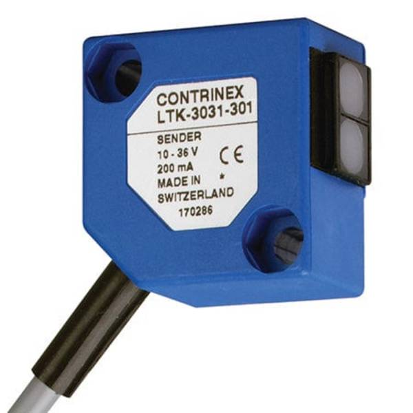 Contrinex LTK-3031-301, Standard Diffuse 30 x 30 600 mm PBTP (Crastin) 12 turn pot. LED, P/n: 620-100-401
