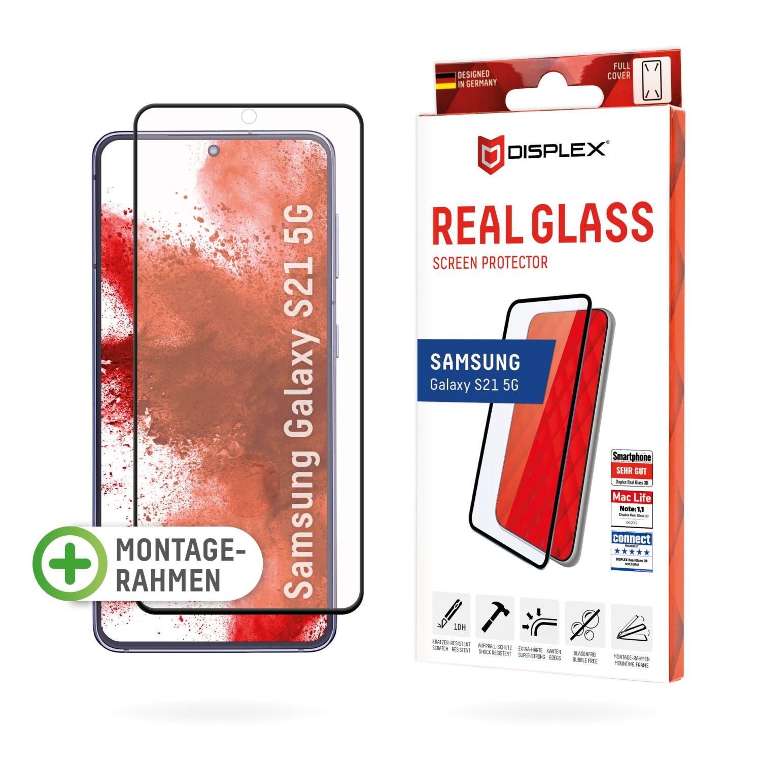E.V.I. DISPLEX Real Glass 3D Samsung S21-3