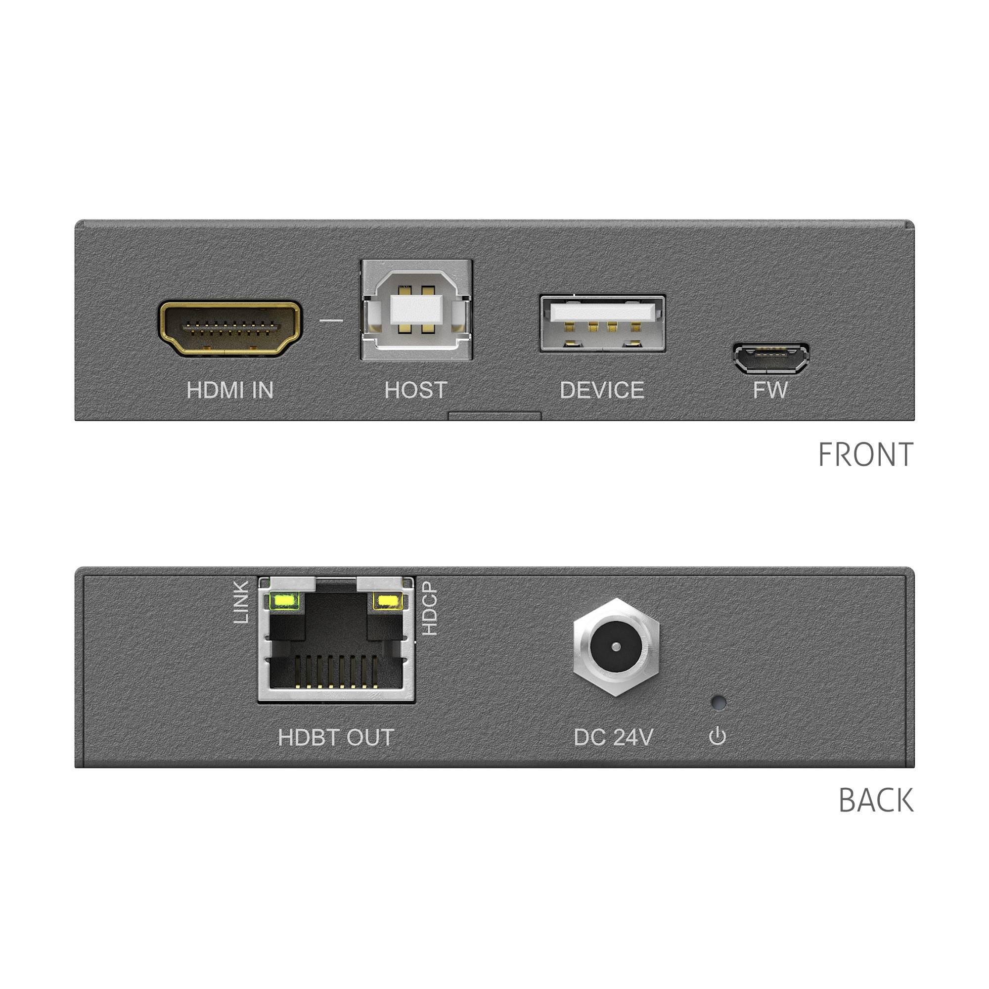 HDBaseT 3.0 HDMI- und USB 2.0 Transmitter-3