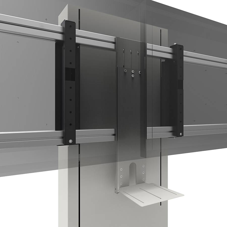 SMARTMETALS MOUNTING SOLUTIONS Business & VC Trolley Kamerahalterung (229x220mm | max. 2,0kg) - weiß-1
