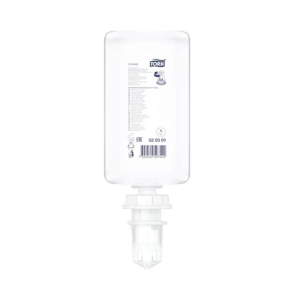 Tork 520501 Mild-Duftende Schaumseife Premium S4 | Flasche (1000 ml)-1