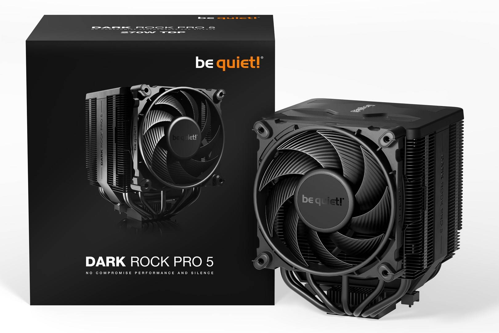 be quiet! Dark Rock PRO 5 - Prozessor-Luftkühler - (für: LGA1150, LGA1151, LGA1155, LGA1200, LGA1700, AM4, AM5)-10