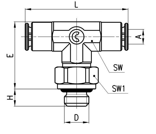 Camozzi 6432 3-M3 Mikro-Superschnell-Steckverschraubungen-0