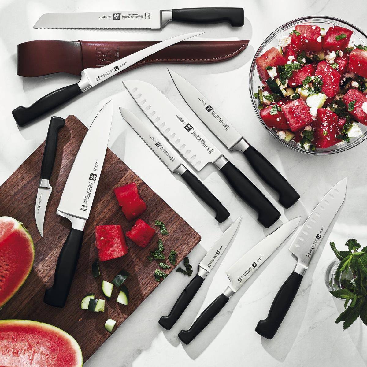 ZWILLING Vier Sterne Fleischmesser Klingenlänge: 160 mm-3