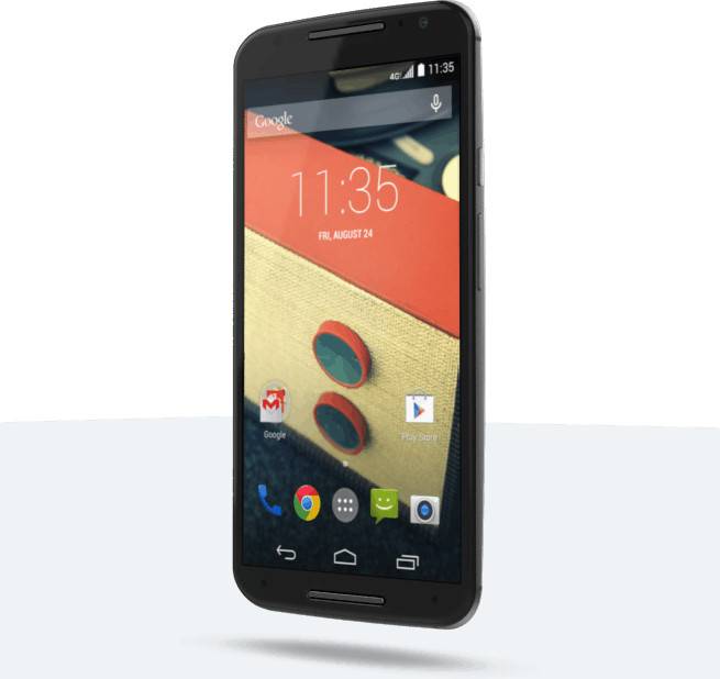 MOTOROLA Moto X1 Retail Schwarz 3,5 mm analog Micro-USB 16 GB 1920 x 1080 (Full HD) 2,5 GHz SM3955AX6L1-1