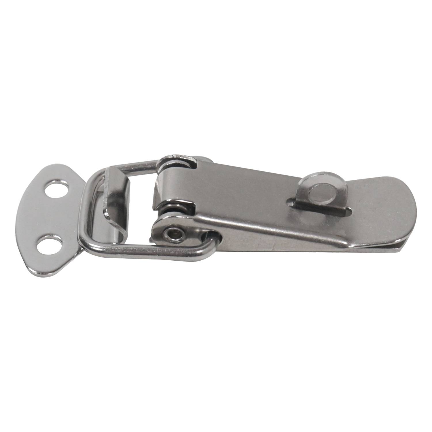 HMF 14980-09 Edelstahl Spannverschluss mit Schlossöse, 8 Stück, 27 x 75 mm, Silber-4