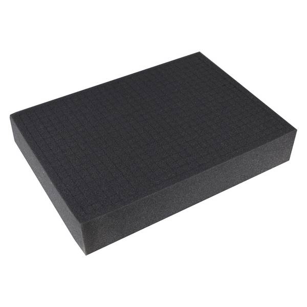 HMF 1451-80 Rasterschaumstoff, Würfelschaum, 440 x 315 mm, Koffereinlage, Tabletop, Höhe: 80 mm