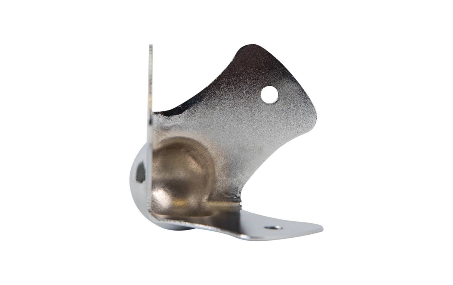 HMF Kugelecken Eckenschutz aus verzinktem Stahl, 8 Stück, 44 x 44 x 30 mm, Silber-3