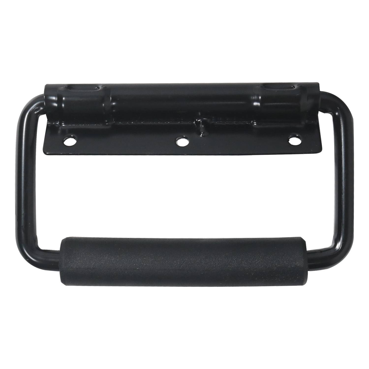 HMF Klappgriff 2er Set, Gefedert, 3 Loch, 13 x 3 cm, Schwarz-3