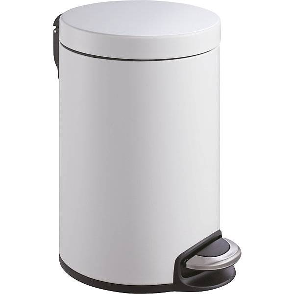 Tretabfallsammler Volumen 20 l Ø x H 292 x 455 mm weiß. Vepa Bins Groothandel B.V. 79242549-0