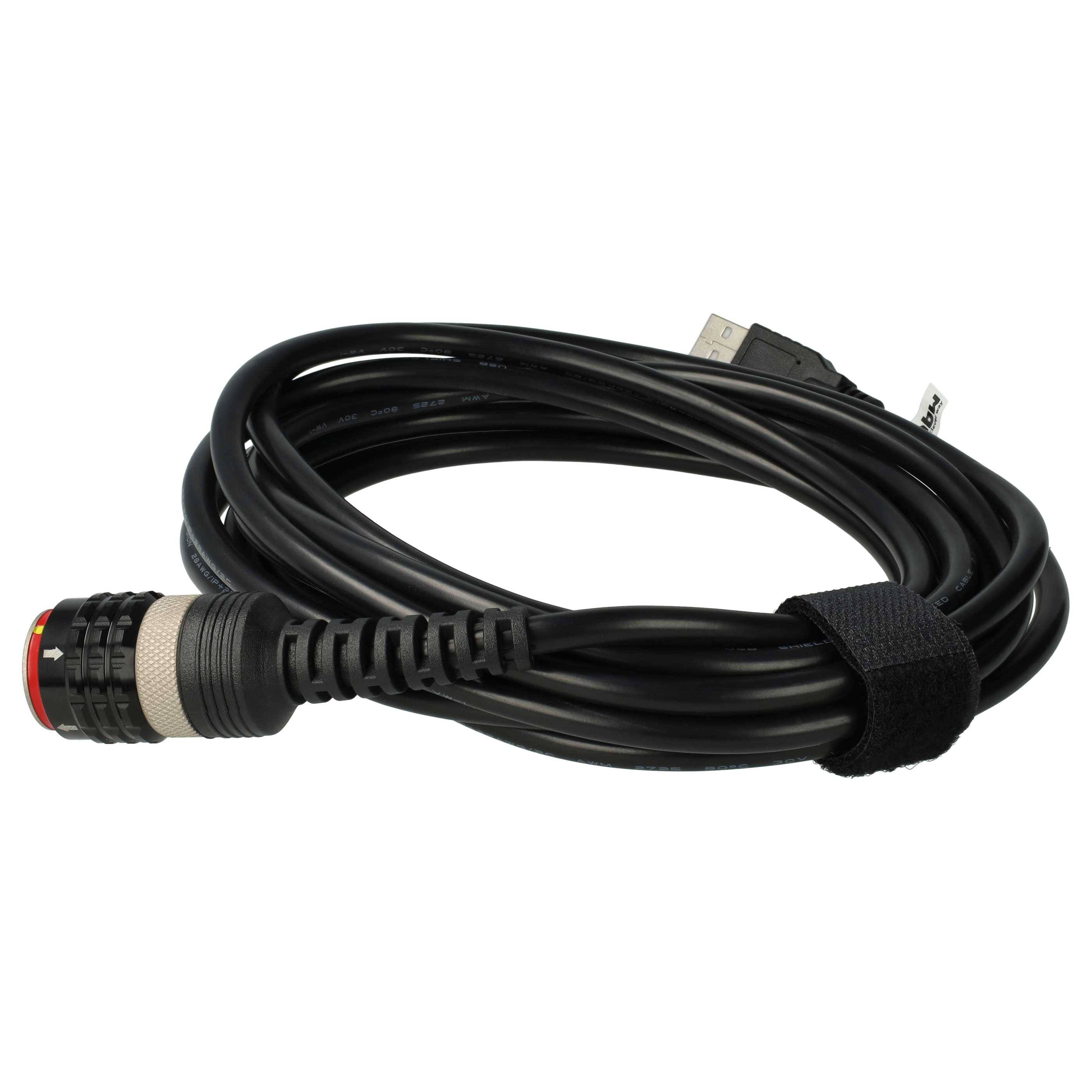 vhbw USB-Adapterkabel kompatibel mit Volvo Vocom 2 KFZ-Diagnosegerät | 390 cm-2
