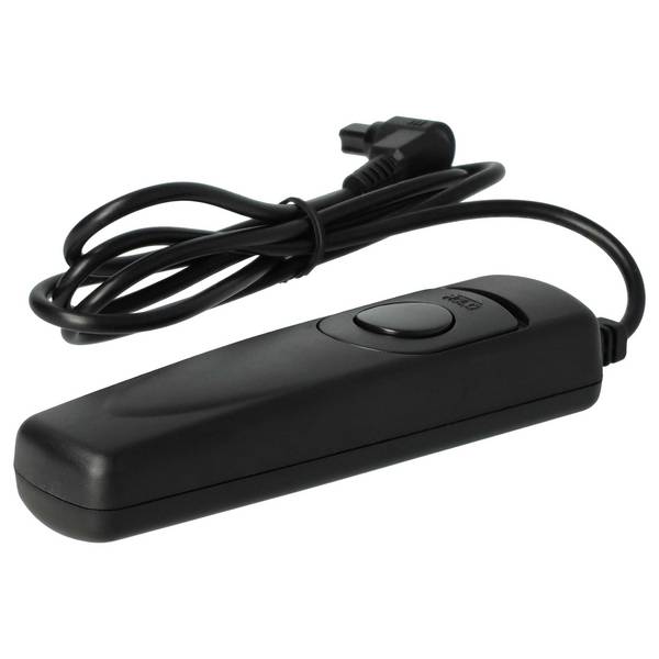 vhbw Fernauslöser Fernbedienung Kabel Ersatz für Canon RS-80N3 für Kamera | 1 m, 2-stufige Auslösefunktion