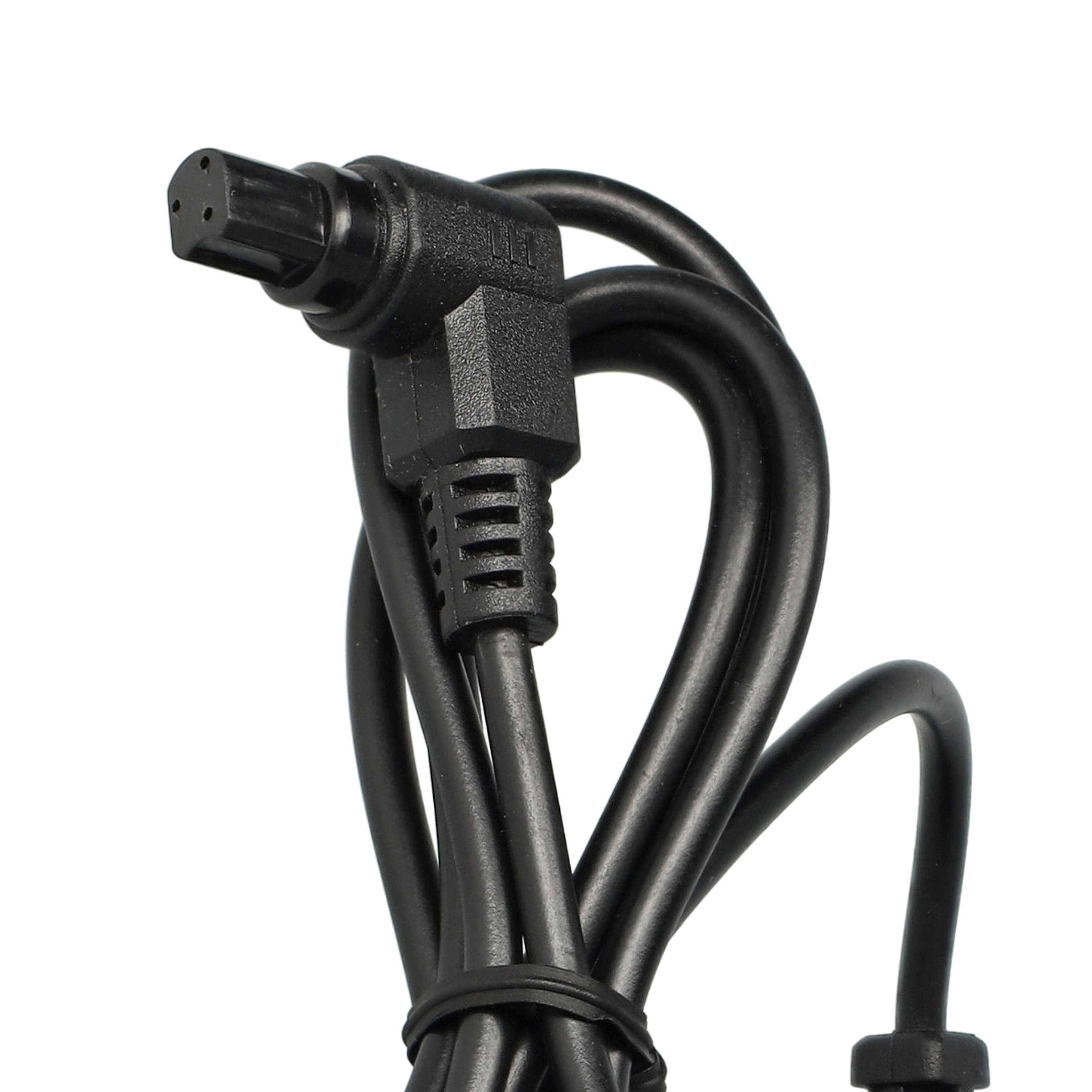 vhbw Fernauslöser Fernbedienung Kabel Ersatz für Canon RS-80N3 für Kamera | 1 m, 2-stufige Auslösefunktion-4