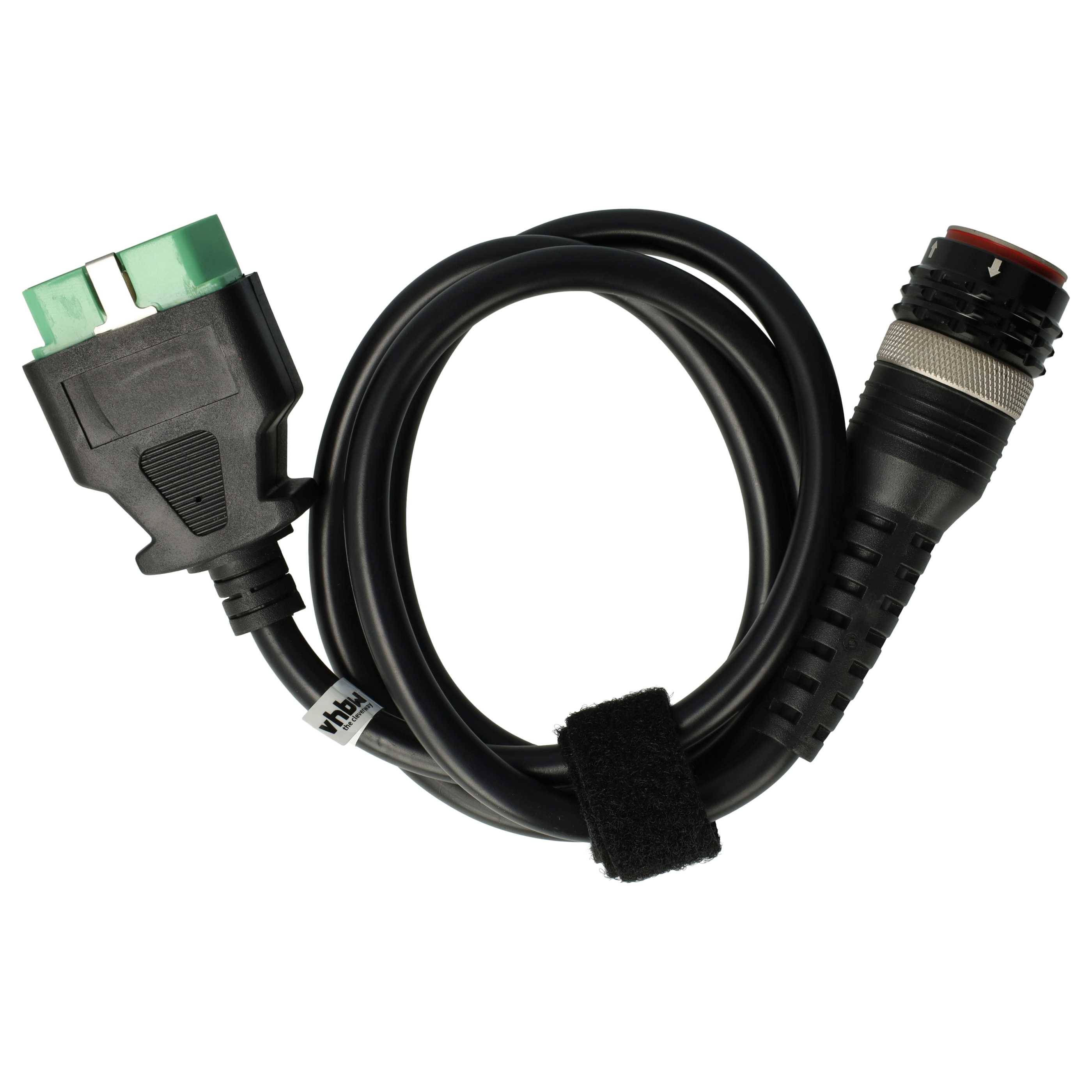 vhbw OBD Adapter 26Pin Stecker auf OBD2 16Pin Stecker kompatibel mit Volvo Vocom 1 88890300 Auto, KFZ - 13,5 cm-0