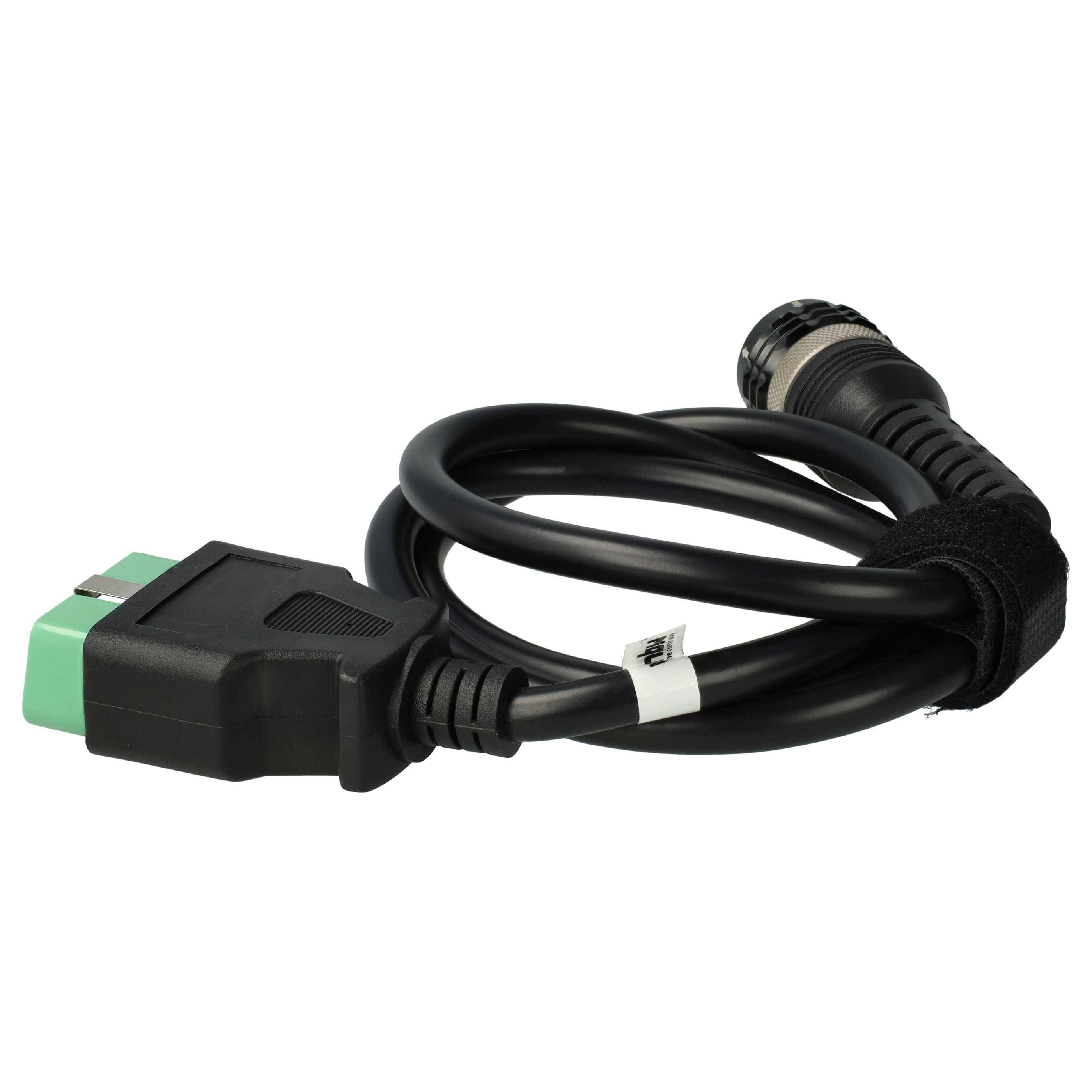 vhbw OBD Adapter 26Pin Stecker auf OBD2 16Pin Stecker kompatibel mit Volvo Vocom 1 88890300 Auto, KFZ - 13,5 cm-2