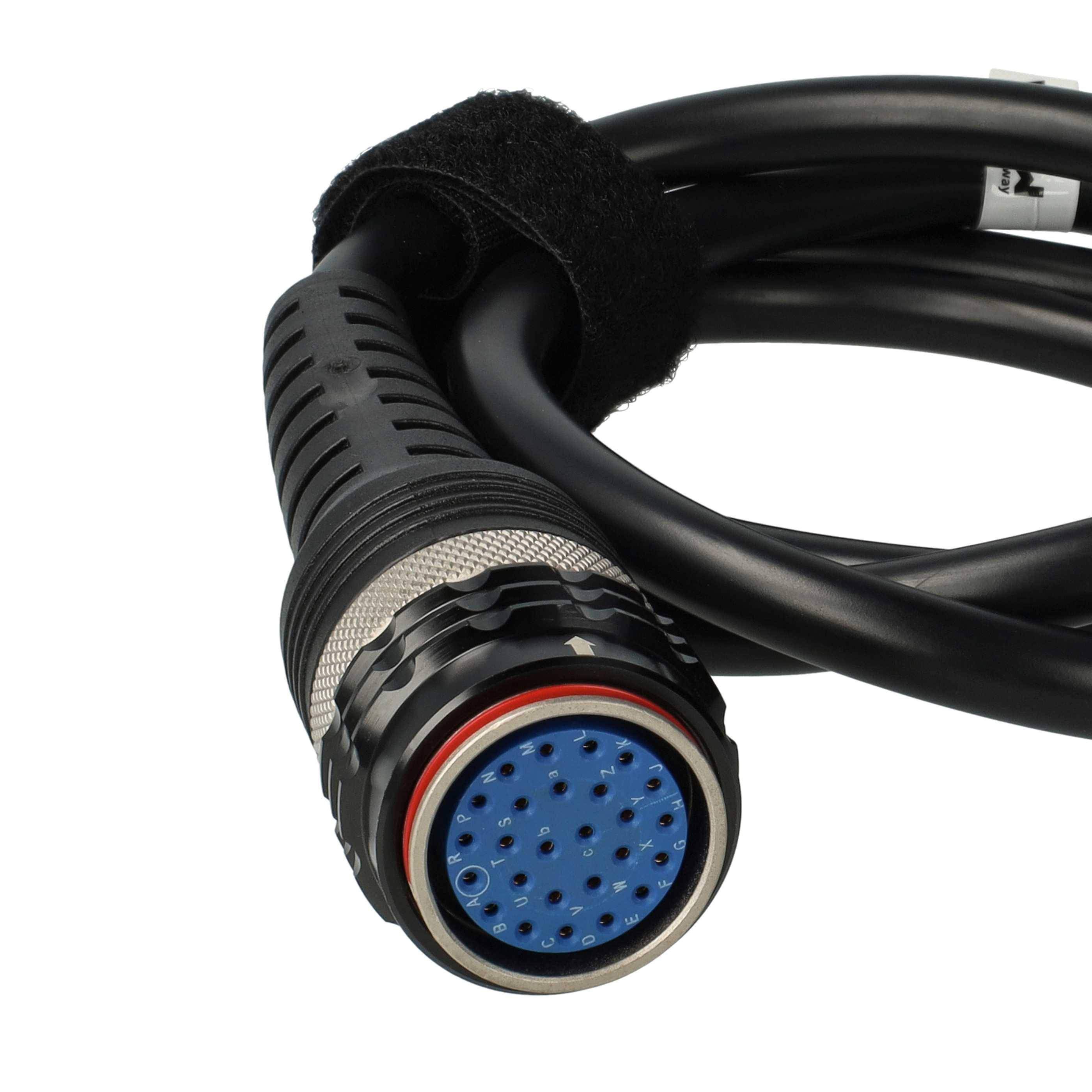 vhbw OBD Adapter 26Pin Stecker auf OBD2 16Pin Stecker kompatibel mit Volvo Vocom 1 88890300 Auto, KFZ - 13,5 cm-4