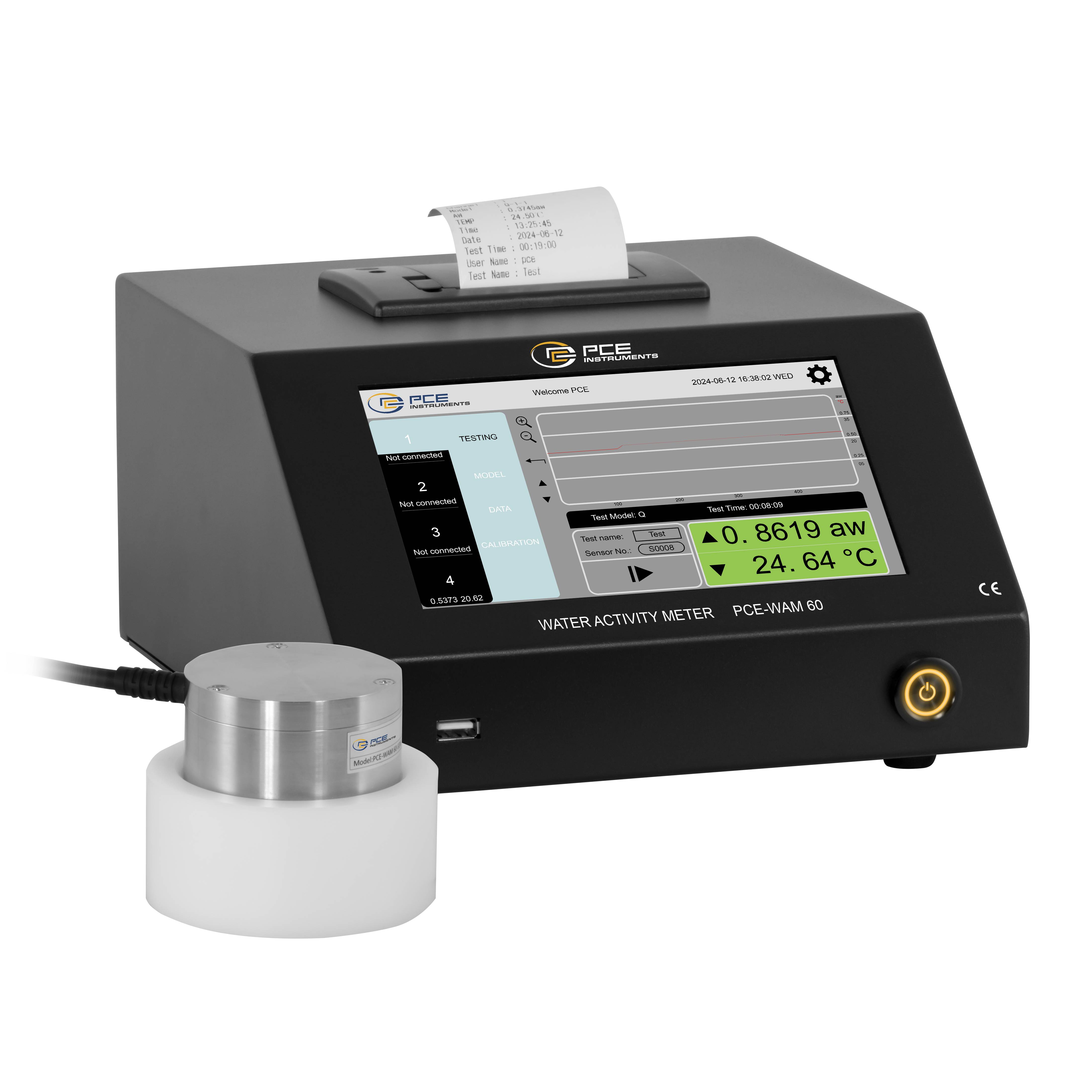 PCE-PH22 PH Meter - Professioneller PH Tester Mit Temperaturmessung Wasserdicht