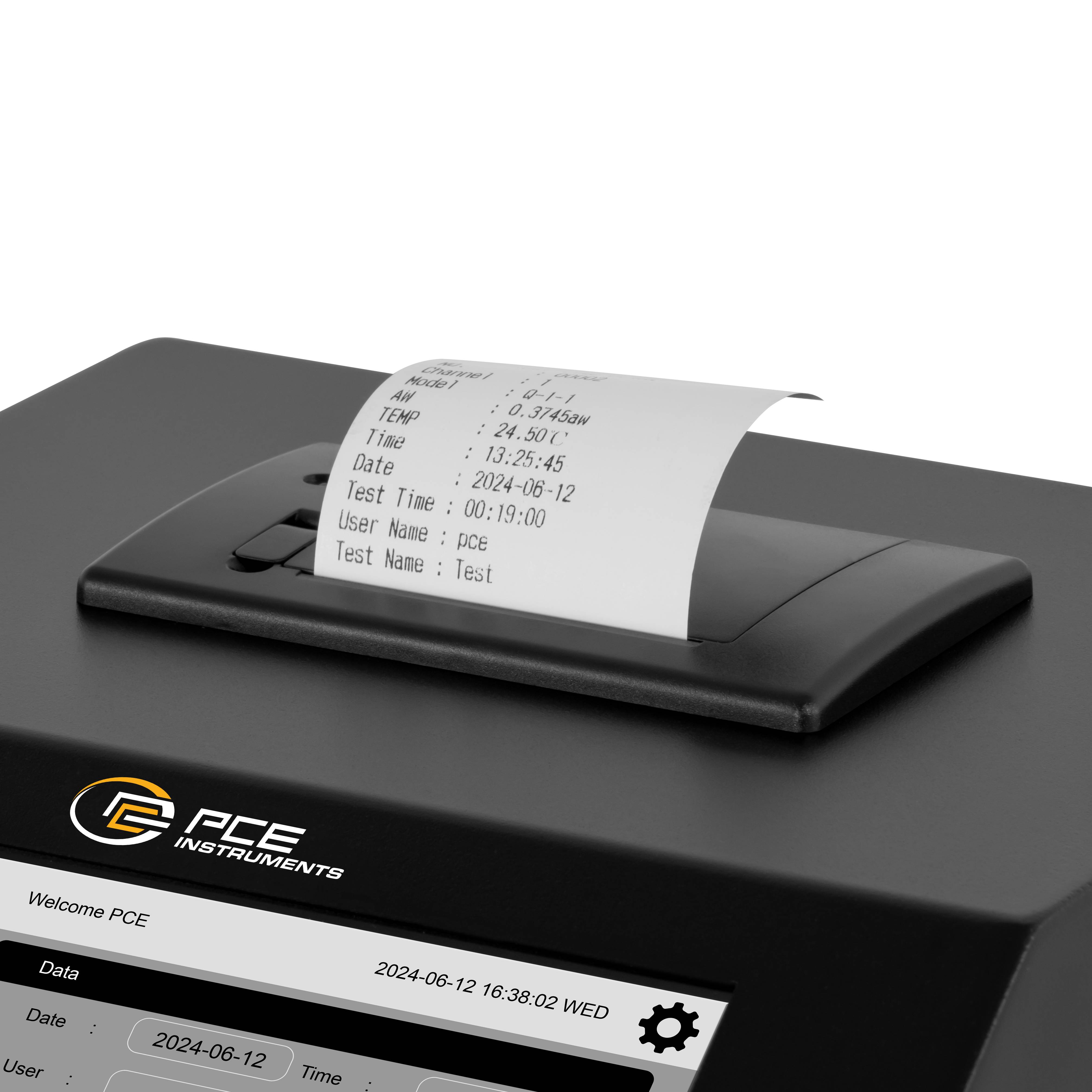 PCE Instruments Feuchtigkeitsmessgerät PCE-WAM 60 für die Messung der Wasseraktivität |0 ... 1 aw |Software |Speicher-1