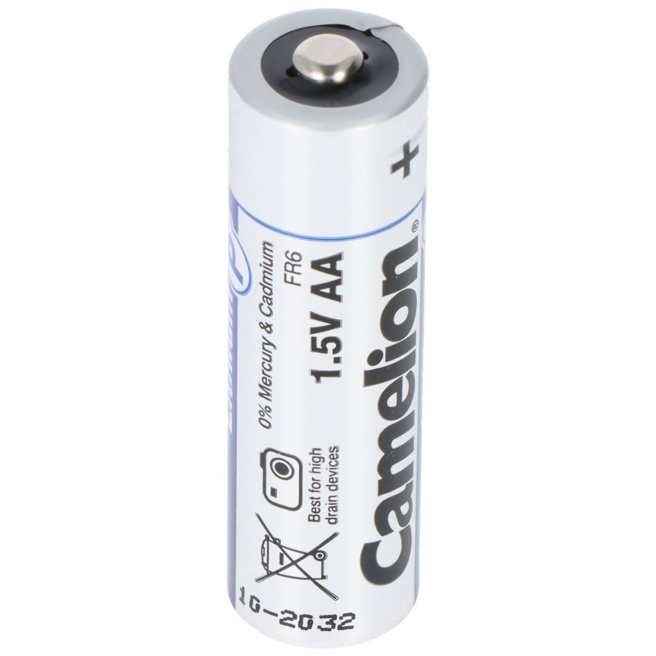 Camelion Lithium Batterie AA, Mignon, FR6, 1,5V, 2er-Blister-3