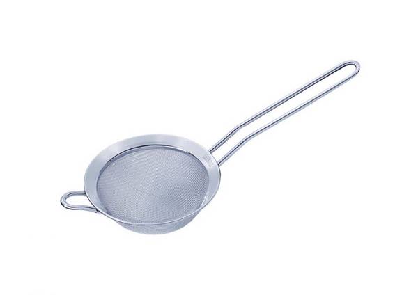 Kelomat Küchensieb 12 cm doppelmaschig Edelstahl Silber