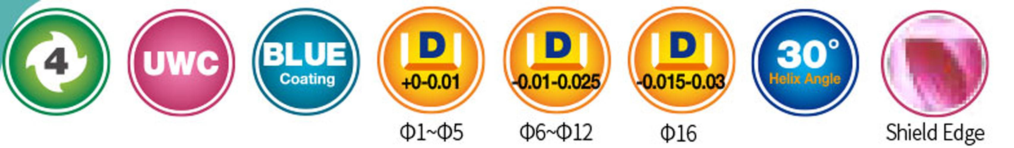 COGO VHM Fräser für Heavy Cuts 4ECE100220070 mit BLUE Beschichtung 10mm Durchmesser-1