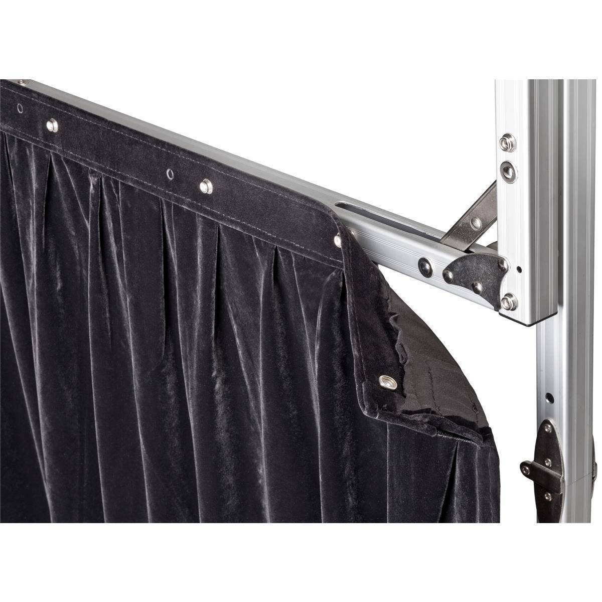 celexon Vorhangset 4-seitig für Faltrahmenleinwand Mobil Expert 203 x 114 cm-1