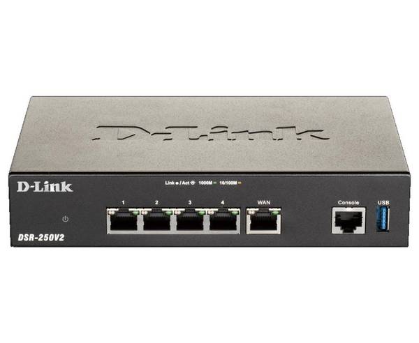 D-Link UNIFIED SERVICES VPN ROUTER- 1 X 10/100 Router