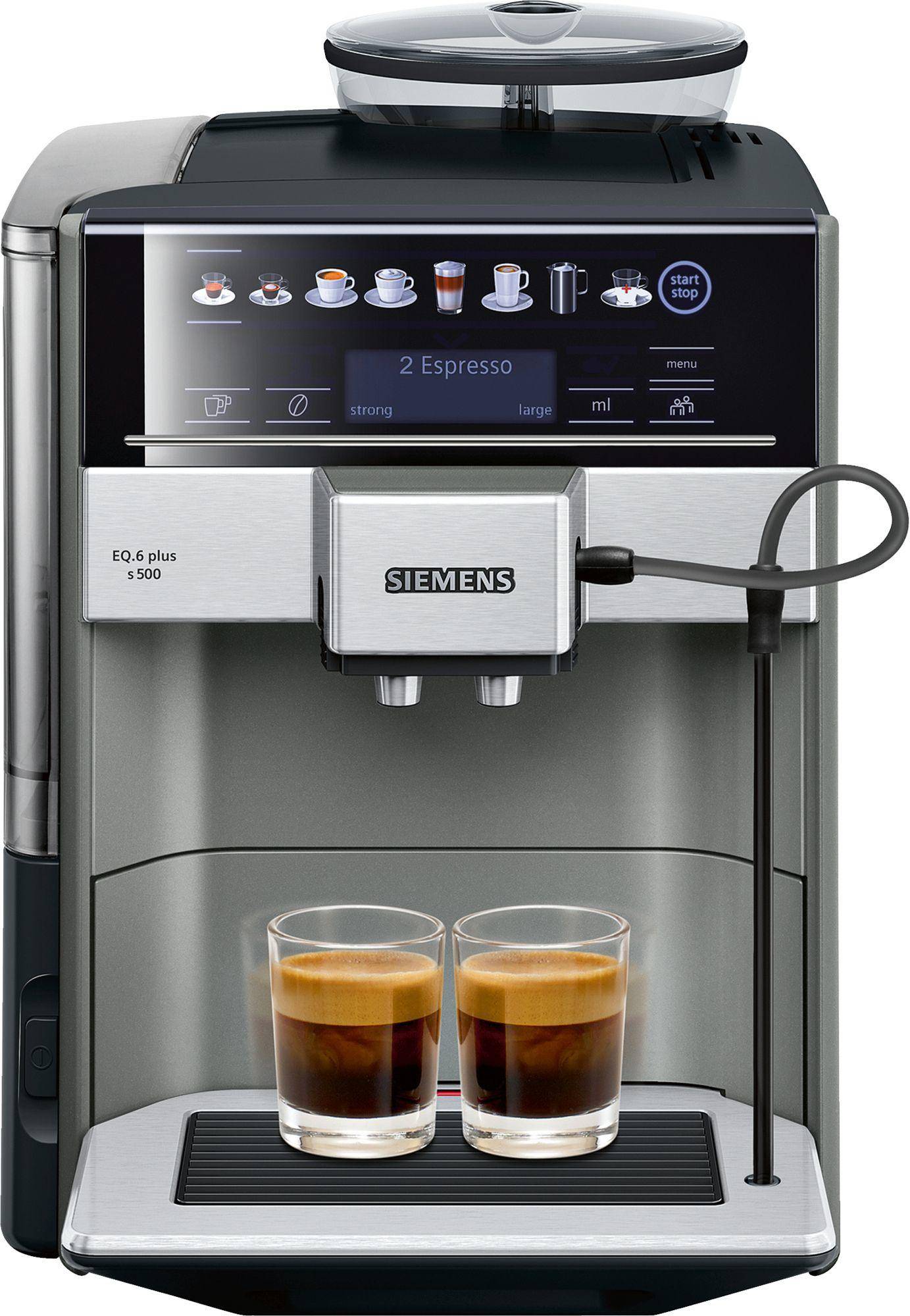 Siemens EQ.6 plus s500 TE655203RW - Automatische Kaffeemaschine mit Cappuccinatore-0