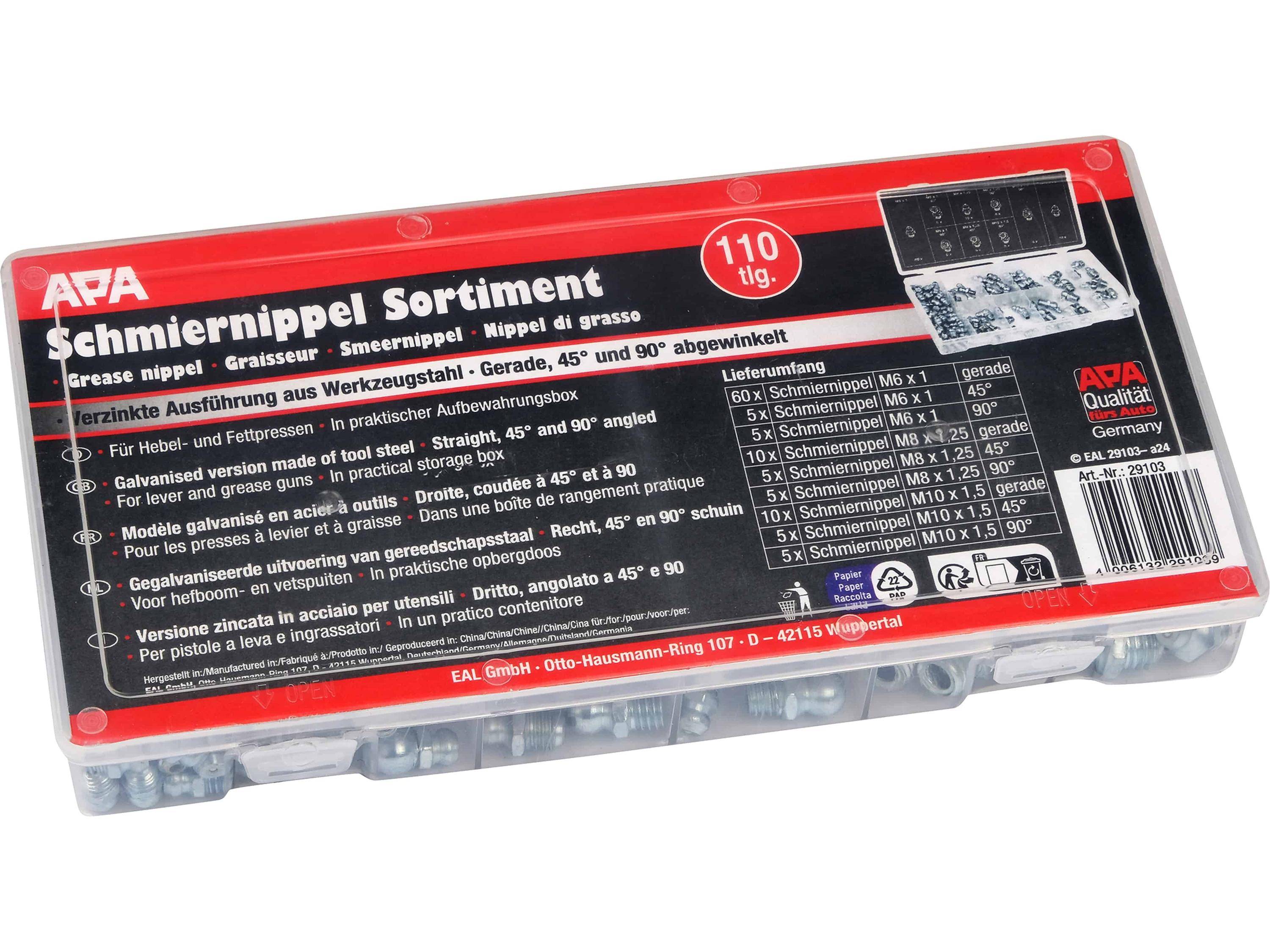 Schmiernippel Sortiment 1 Set-3