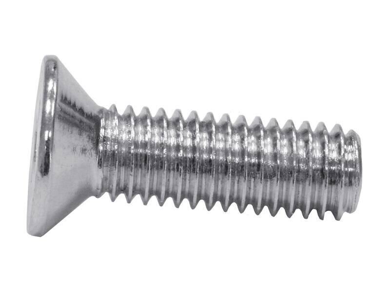 WÜRTH 100x Senkkopfschraube mit Kreuzschlitz M4 35 mm Stahl blank-0