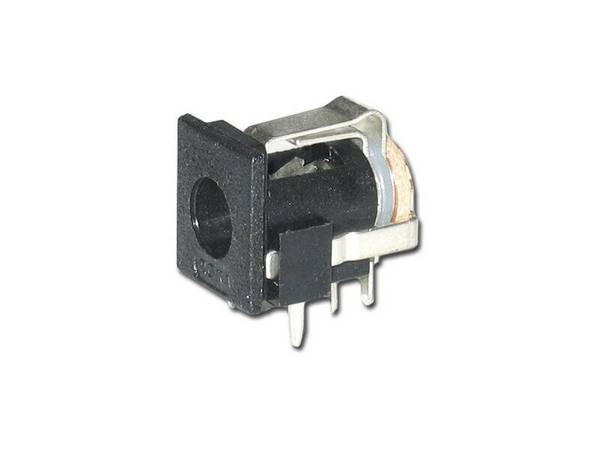 DC-Einbaubuchse 1,9 mm gewinkelt print