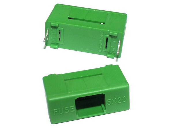 Sicherungshalter geschlossen für Sicherungen 5 x 20 mm