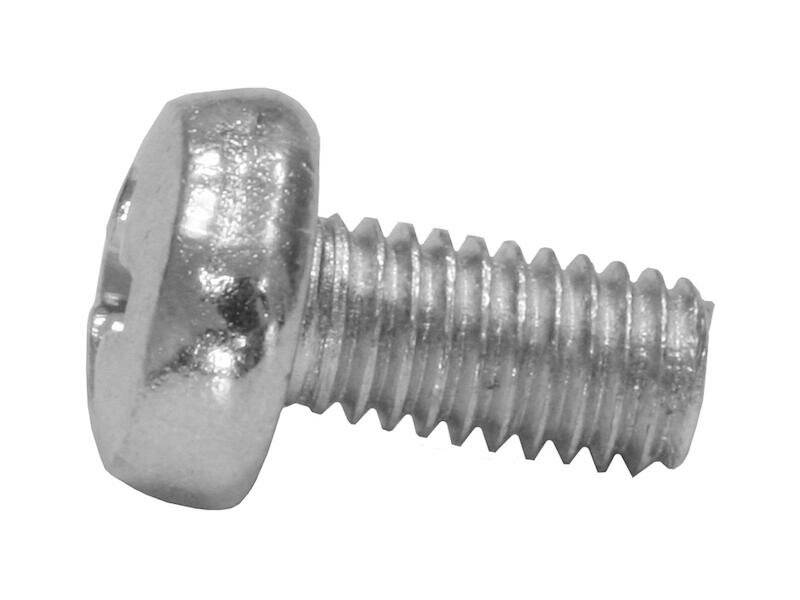 WÜRTH 100x Linsenschraube mit Kreuzschlitz M3 8 mm Stahl verzinkt-0