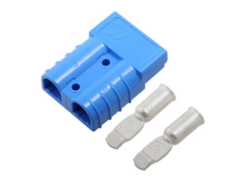 Anderson Power Products SB50 Gehäuse inklusive Kontakt 50 A, 2 polig, AWG 6, blau-0
