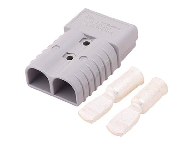 Anderson Power Products SB350 Gehäuse inklusive Kontakt 350 A, 2 polig, AWG 3/0, grau-1