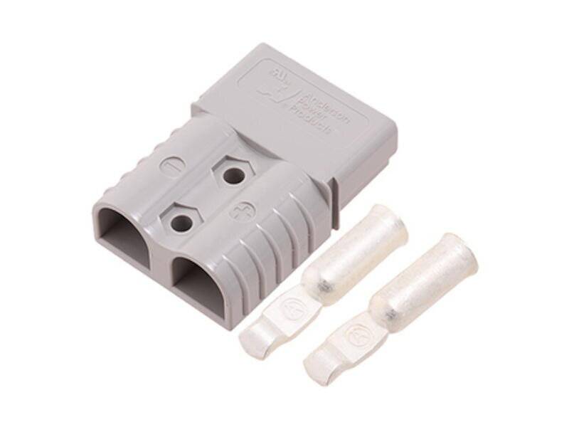 Anderson Power Products SB120 Gehäuse inklusive Kontakt 120 A, 2 polig, AWG 2, grau-0