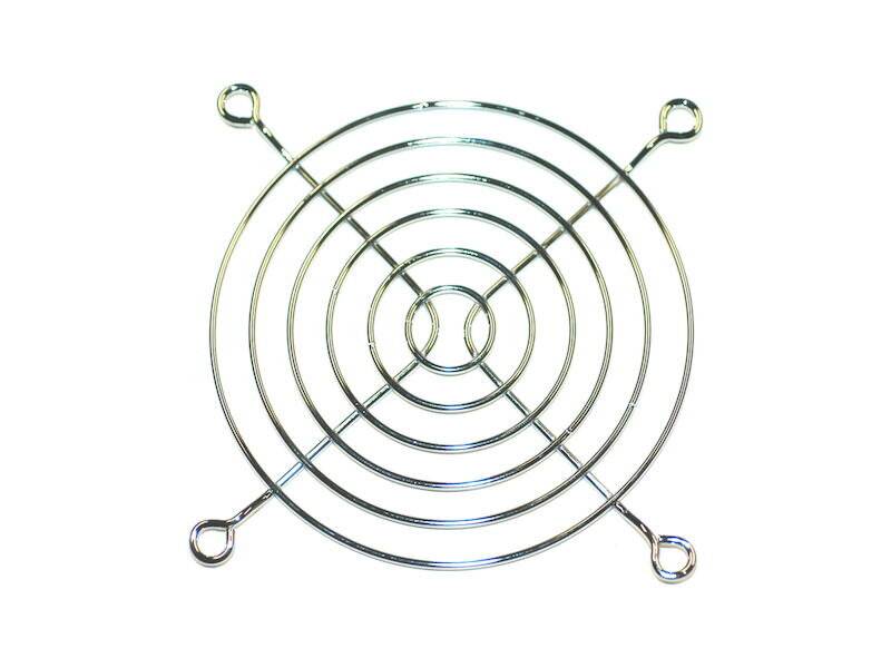 Schutzgitter 6 Ringe 92 x 92 mm Metall blank