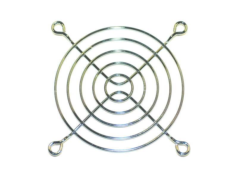 Schutzgitter 5 Ringe 80 x 80 mm Metall blank-0