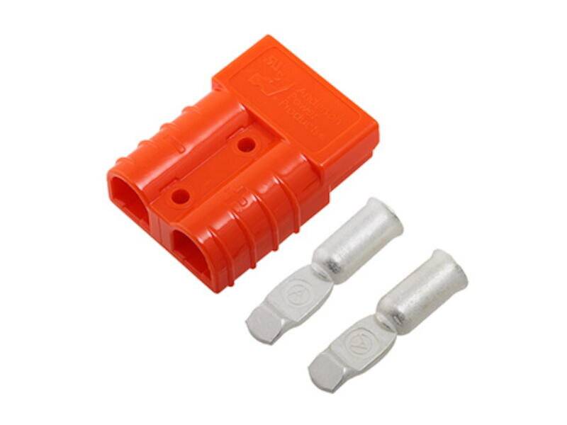 Anderson Power Products SB50 Gehäuse inklusive Kontakt 50 A, 2 polig, AWG 6, orange-0