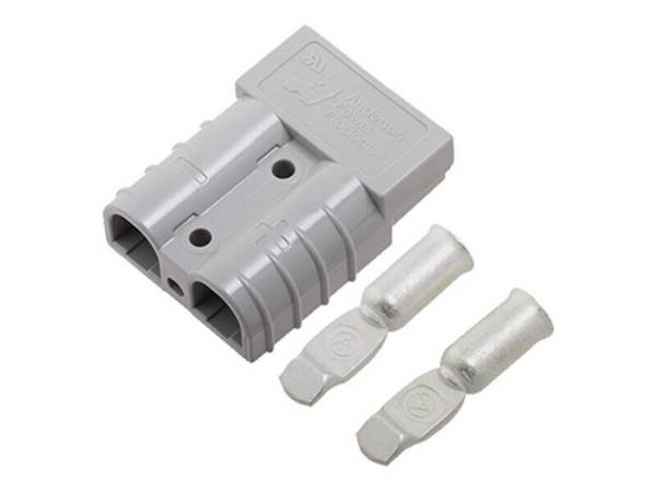 Anderson Power Products SB50 Gehäuse inklusive Kontakt 50 A, 2 polig, AWG 12 bis 10, grau