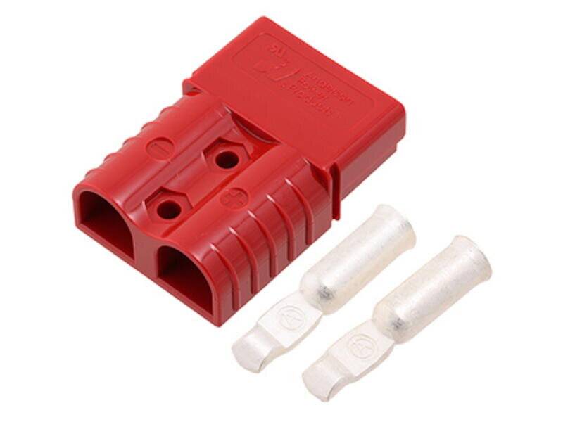 Anderson Power Products SB175 Gehäuse inklusive Kontakt 175 A, 2 polig, AWG 4, rot-0