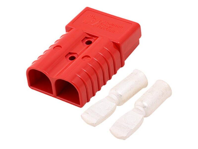Anderson Power Products SBE160 Gehäuse inklusive Kontakt 160 A, 2 polig, 35 mm, rot-1
