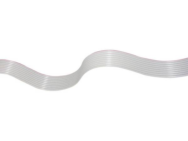 CONNFLY Flachbandkabel 20 polig 28AWG Rastermaß 1,27 mm grau Rolle 76,2 m (250 ft)