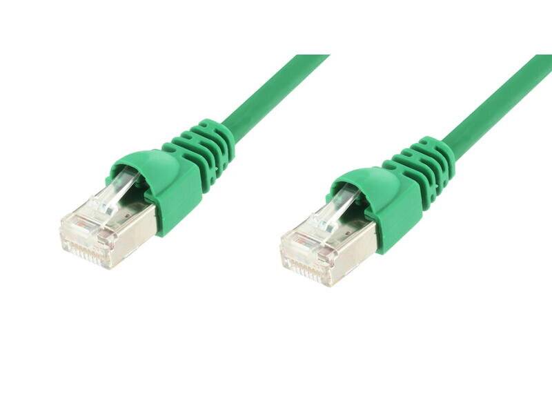 Telegärtner Patchkabel Serie MP8 FS 100 F/UTP Cat.5e 10 m LSZH grün-7