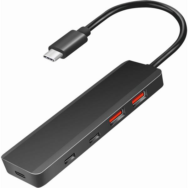 LogiLink USB Ultra-Slim-Hub, 4-Port, 2x USB-A, 2x USB-C (11117985)