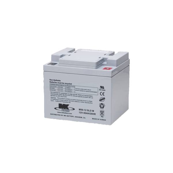 MK Battery 12V 50Ah Bleiakku AGM zyklenfest M50-12 SLD M-0