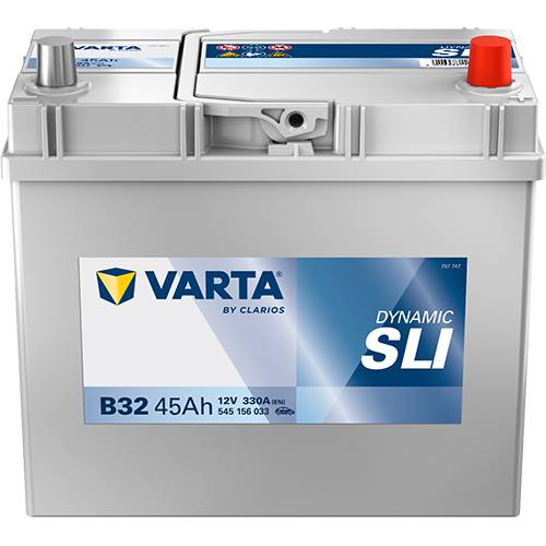VARTA B32 Blue Dynamic 12V 45Ah 330A Autobatterie 545 156 033-0