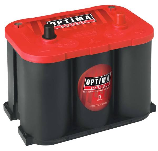 Optima Red Top RT R - 4.2, 12V 50Ah, AGM Starterbatterie, Spiralcell Technologie-0