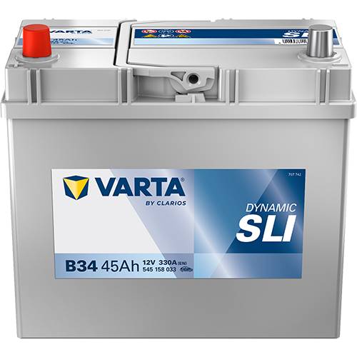 VARTA B34 Blue Dynamic 12V 45Ah 330A Autobatterie 545 158 033-0